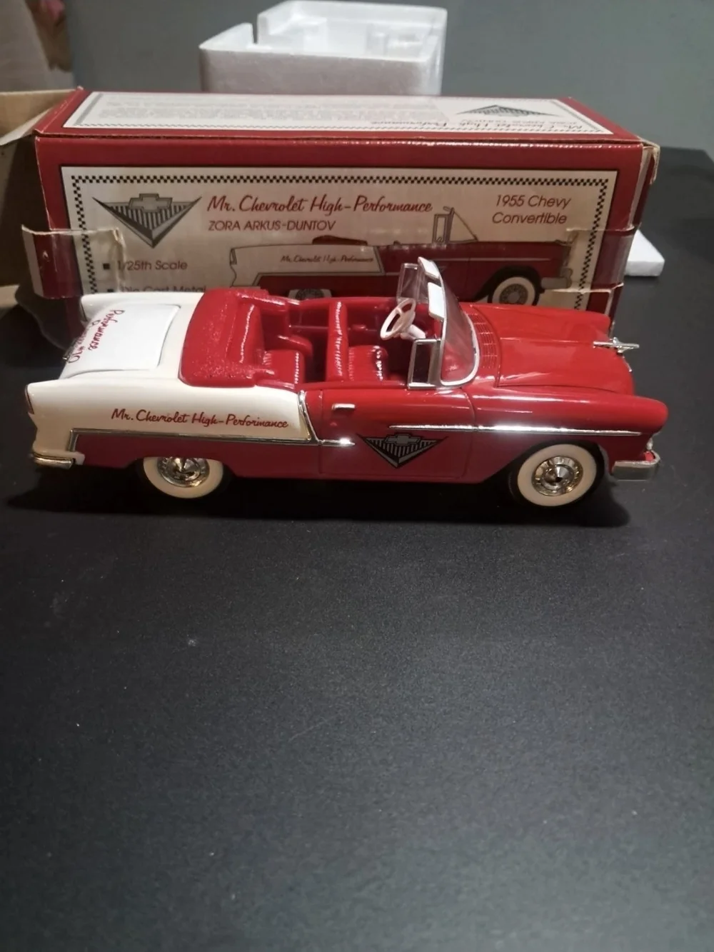 Red Convertible Classic Toy Car - Kids Toys